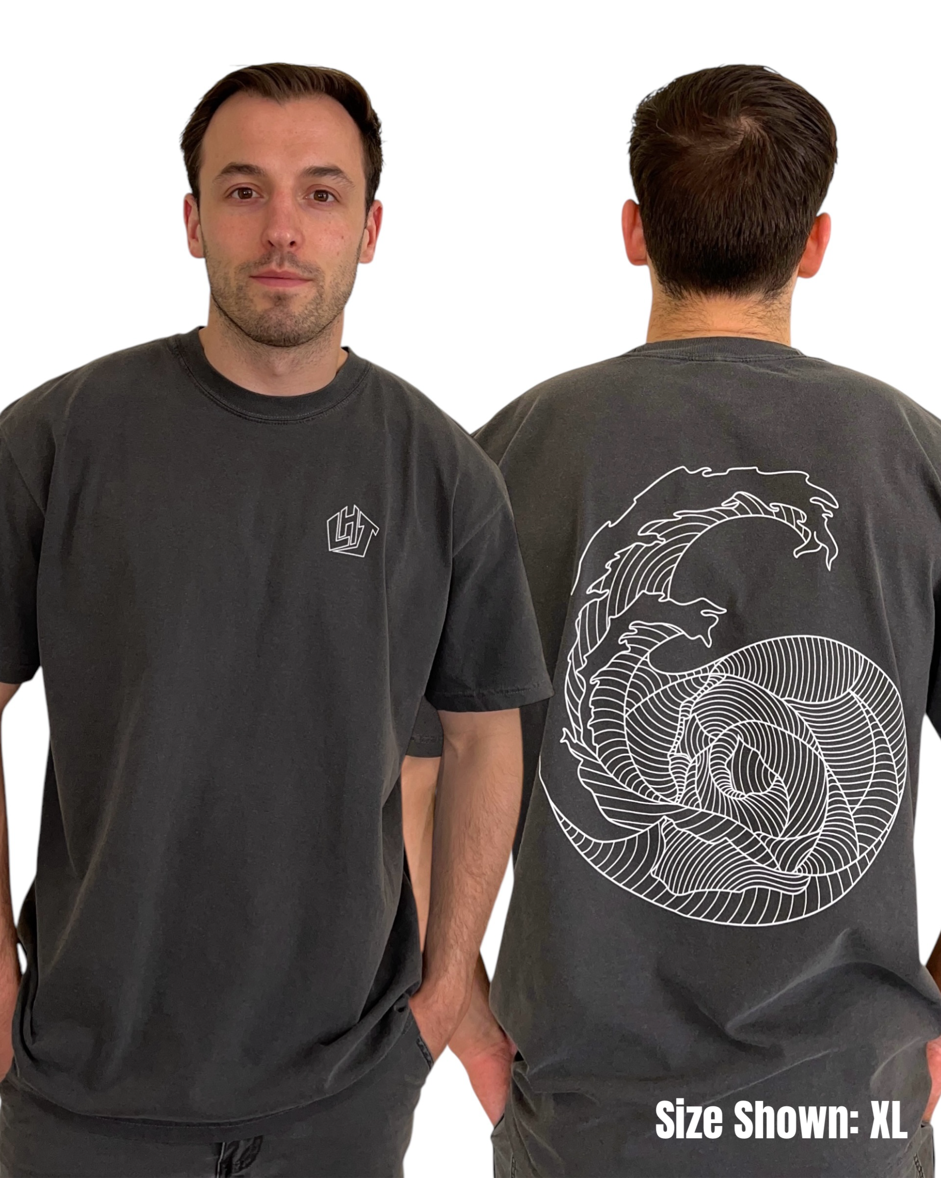Reflections  (Pepper Grey) - Original Art T-Shirt